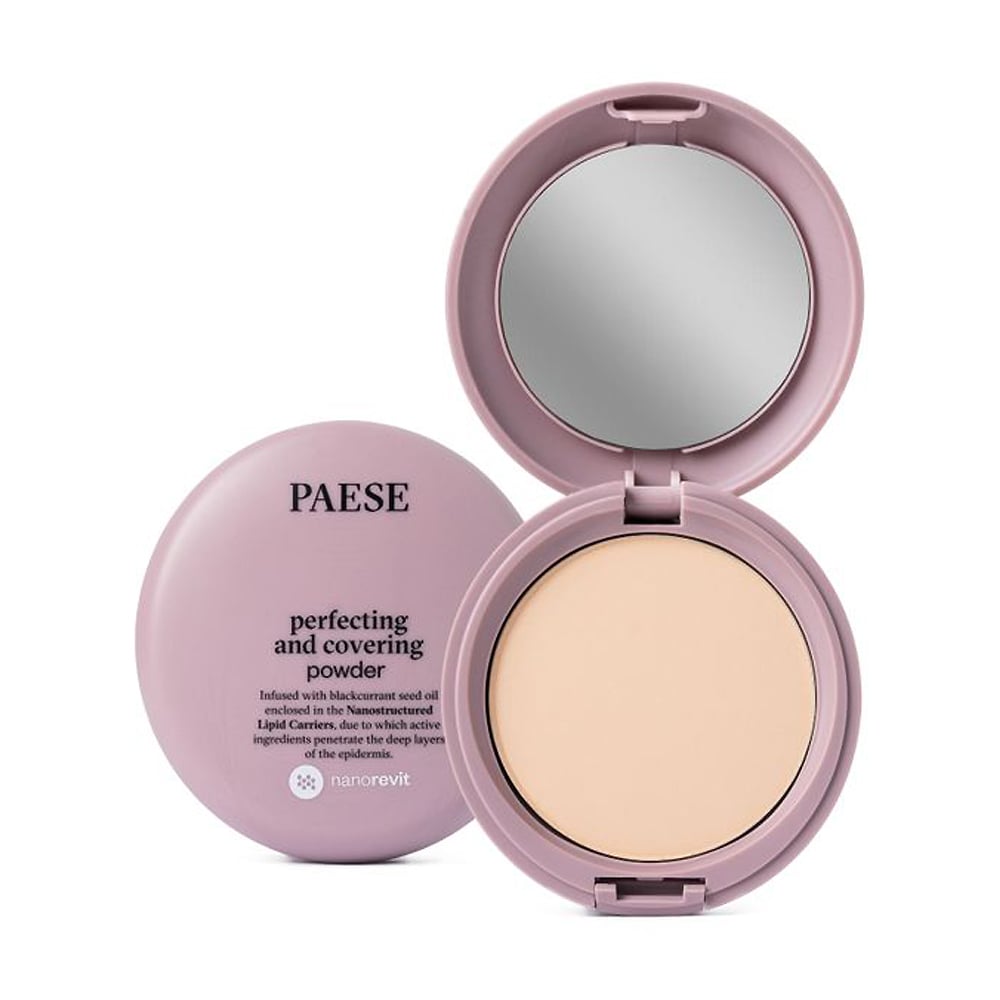 Матувальна компактна пудра Paese Perfecting And Covering Nanorevit Powder, 03 Sand, 9 г